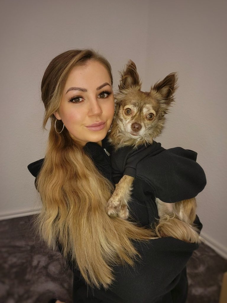 Mensch Hund Chihuahua See